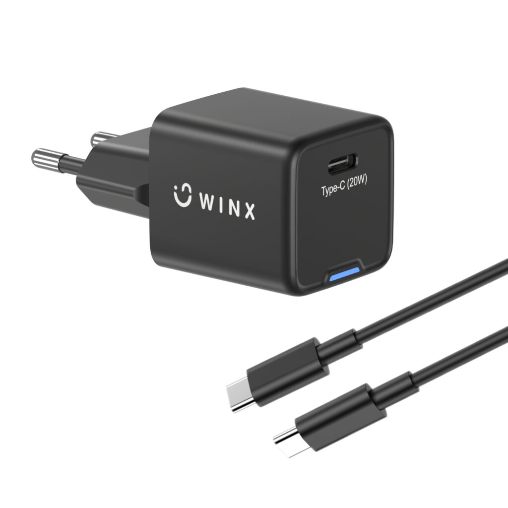 WINX POWER Essential Type-C 20W GaN Wall Charger - Image 4