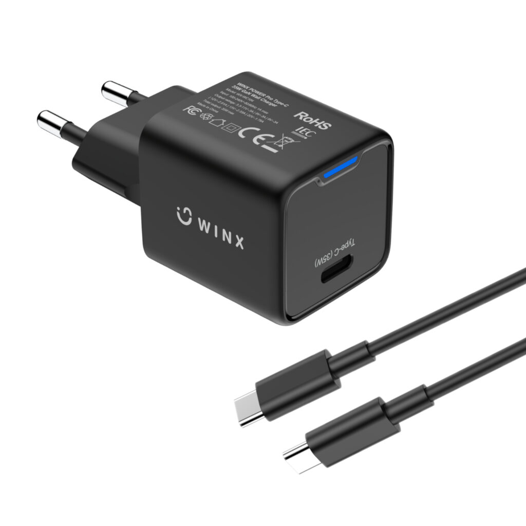 WINX POWER Fast Type-C 35W GaN Wall Charger - Image 2