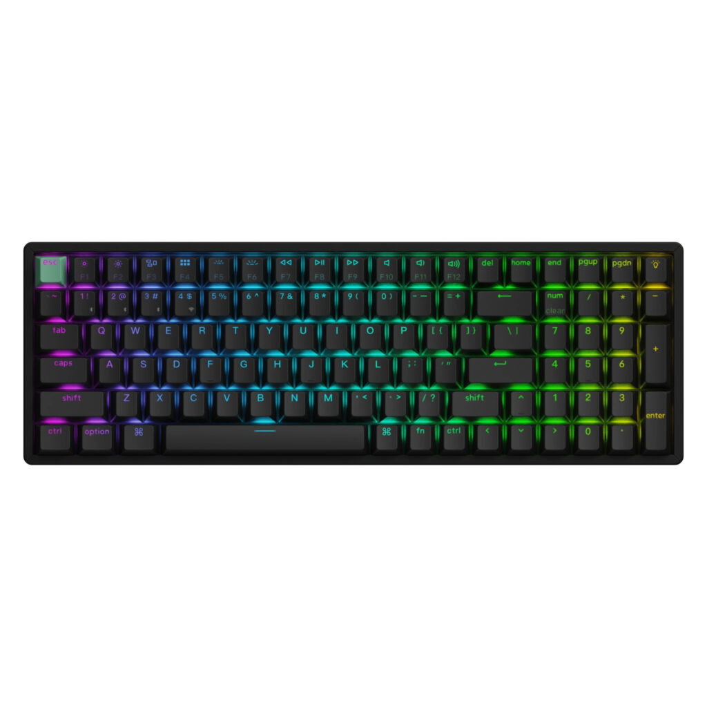 Keychron K4 HE 96% Magnetic Switch Hot-Swap RGB Wireless Keyboard – Black - Image 1