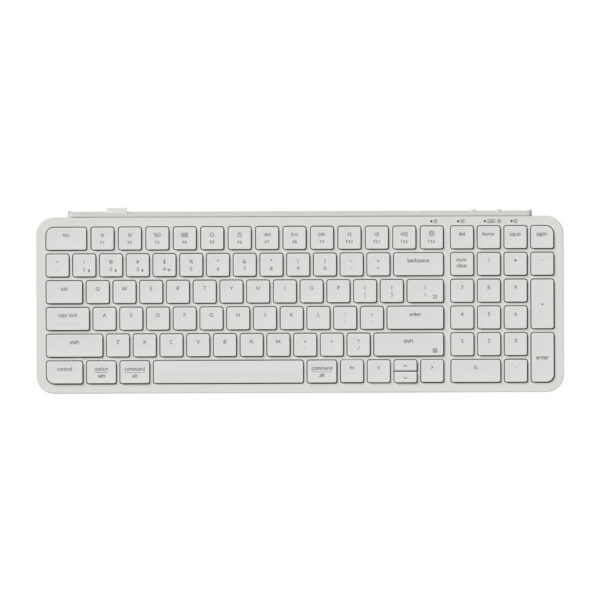 Keychron B2 Pro Ultra-Slim 96% Wireless Keyboard - Ivory White