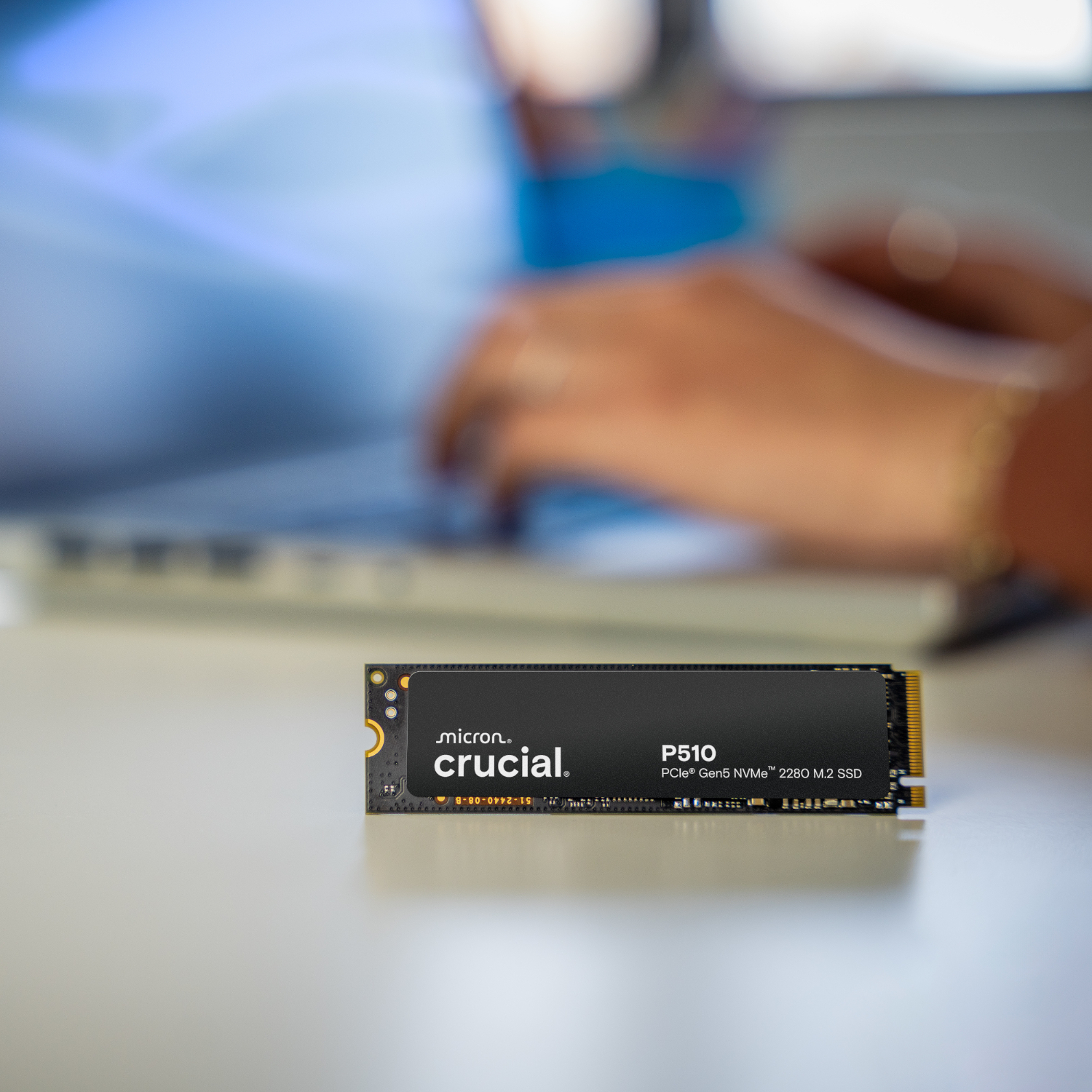 Crucial P510 1TB M.2 Gen5 with Heatsink NVMe 3D NAND SSD - Syntech