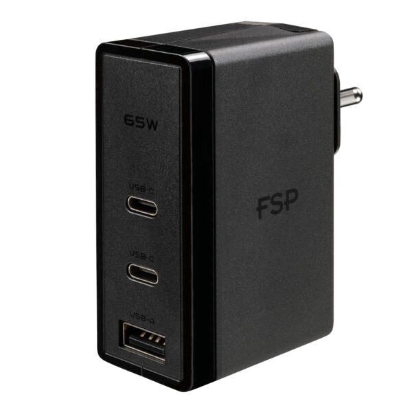 FSP 65W PD 2-Prong USB Type-C Power Adapter