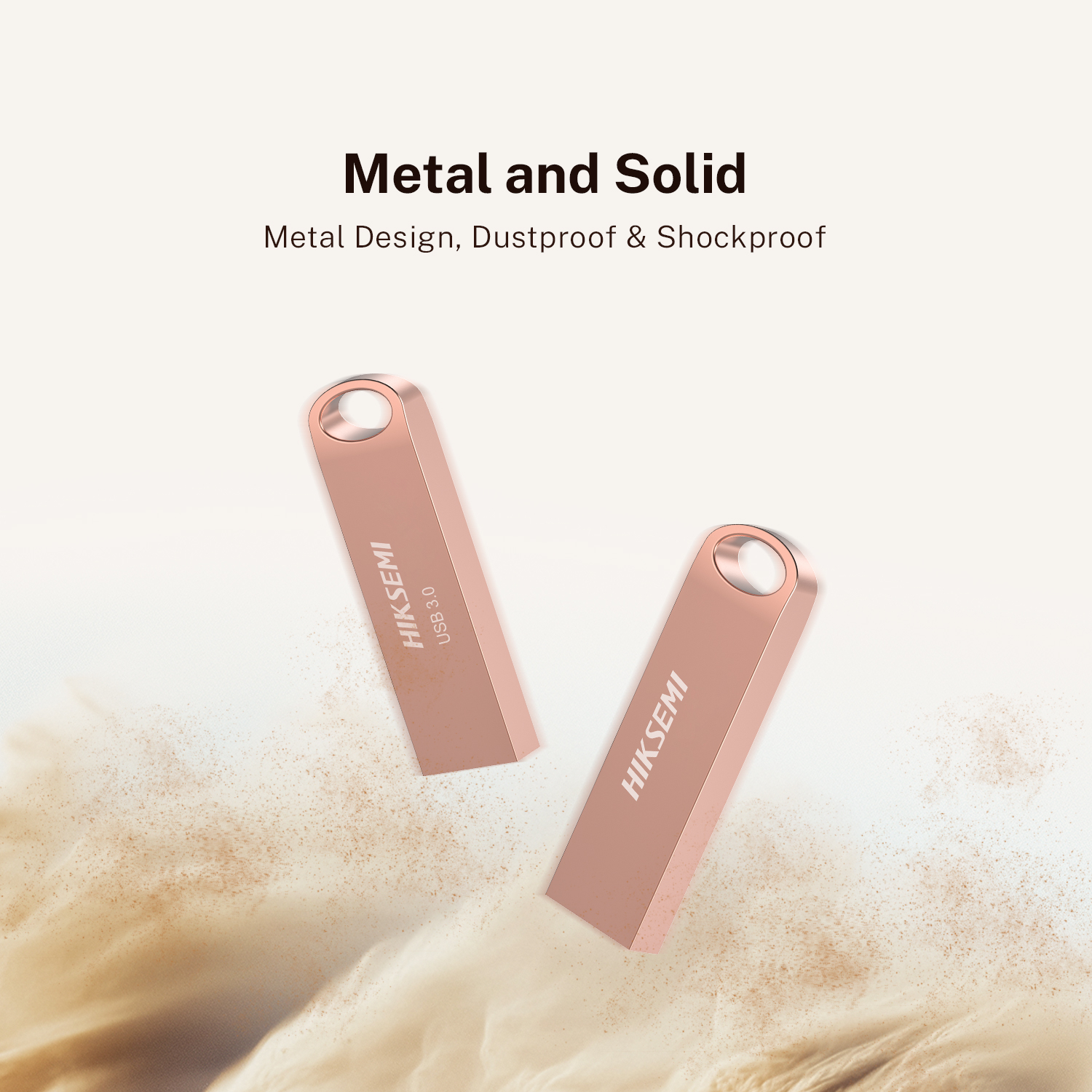Hiksemi Essential 64GB USB3.0 Flash Drive - Rose Gold 8