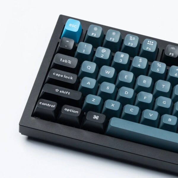Keychron 2セット Keychron Double Shot KSA PBT Keycap Set - Dark Grey/Grey/Blue