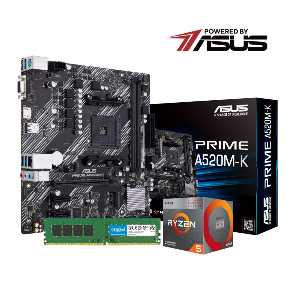 PCBuilder AMD Ryzen 5 3400G LEVEL UP Core Upgrade Kit - Image 1
