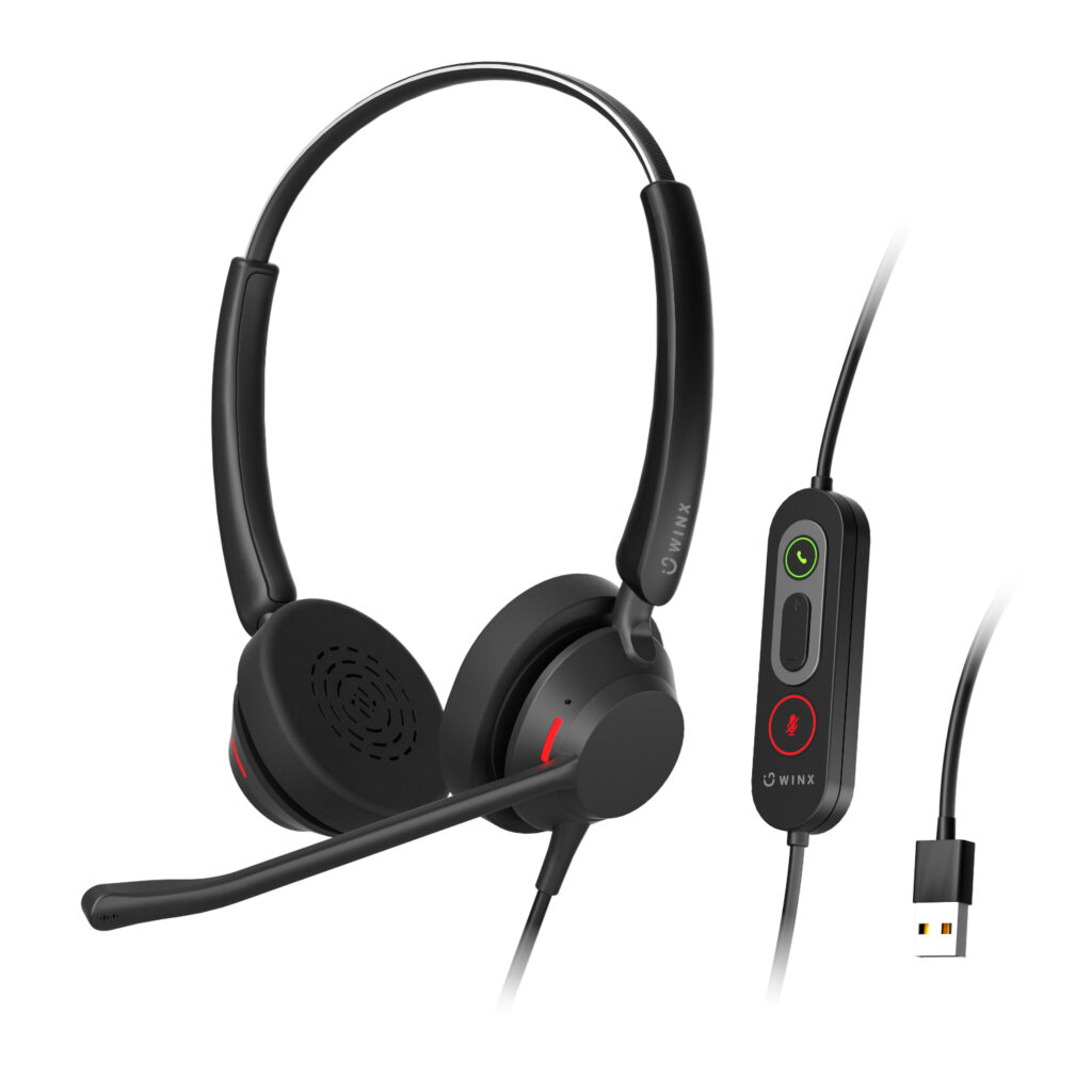 WINX CALL Pro 2 AI Noise Cancelling Mic Headset - Image 4