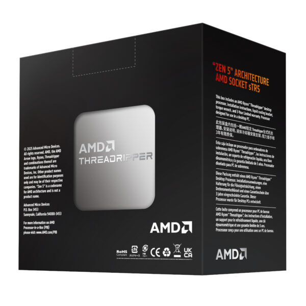 AMD Ryzen Threadripper 9960WX 24-Core 4.2GHz CPU - Syntech