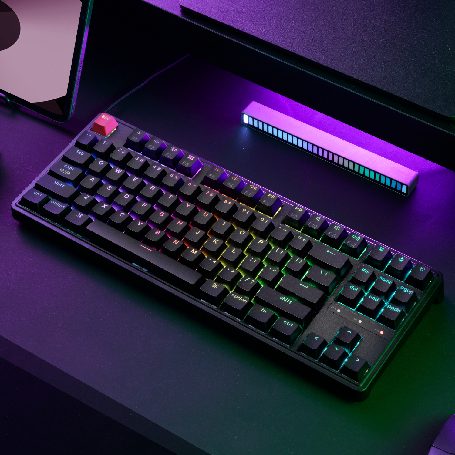 Keychron C3 Pro 8K QMK RGB Wired Mechanical Keyboard (80% Layout