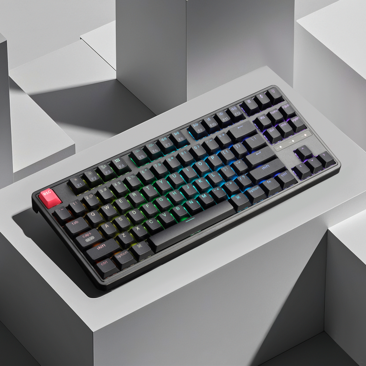 Keychron C3 Pro 8K QMK RGB Wired Mechanical Keyboard (80% Layout