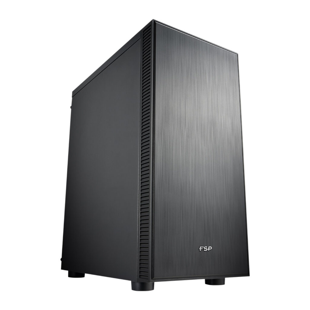 FSP CMT223S ATX Mid Tower Chassis - Black - Image 2