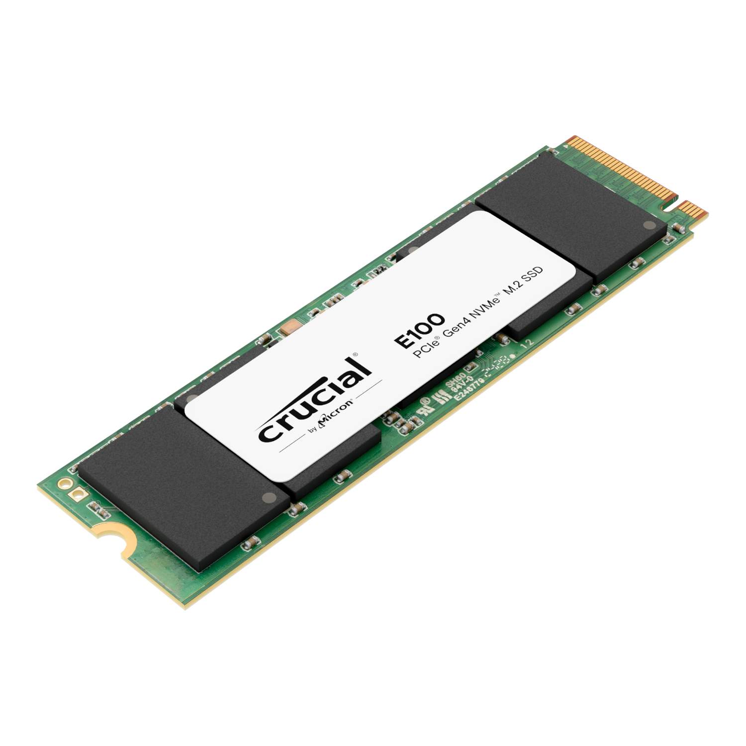 内蔵型SSD Crucial E100 2TB M.2 Gen4 SSD Crucial E100 2TB M.2 2280 NVMe PCI-Express 4.0 x4 PCIe Gen4