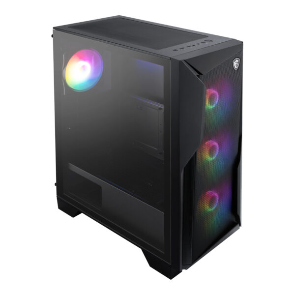 MSI MAG FORGE 130A Airflow ATX Gaming Chassis - Black - Syntech