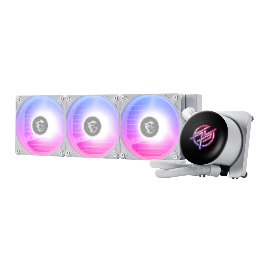 MSI MPG Coreliquid P13 360 AIO Liquid CPU Cooler - White - Image 5