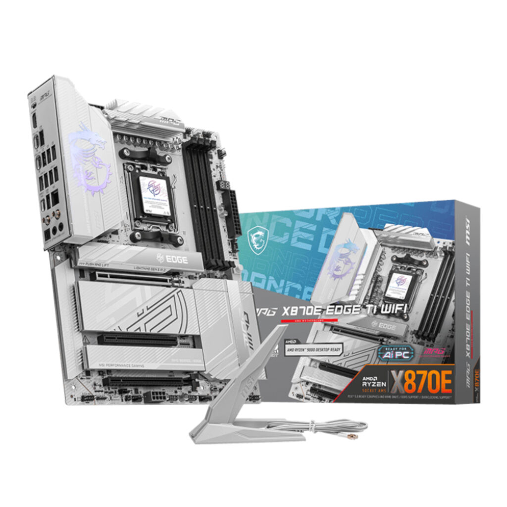 MSI MPG X870E EDGE TI WIFI AM5 ATX DDR5 Gaming Motherboard - Image 3