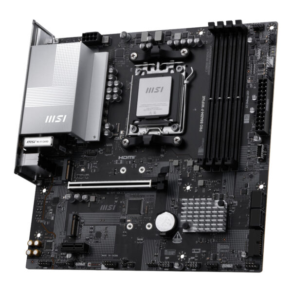 MSI PRO B840M-P Wi-Fi 6E AMD AM5 MATX Gaming Motherboard - Syntech