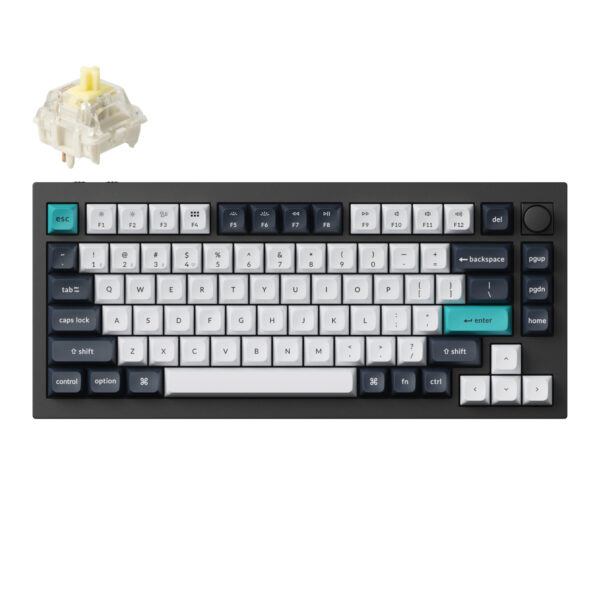 Keychron Q1 Max QMK/VIA RGB Wireless Custom Mechanical Keyboard