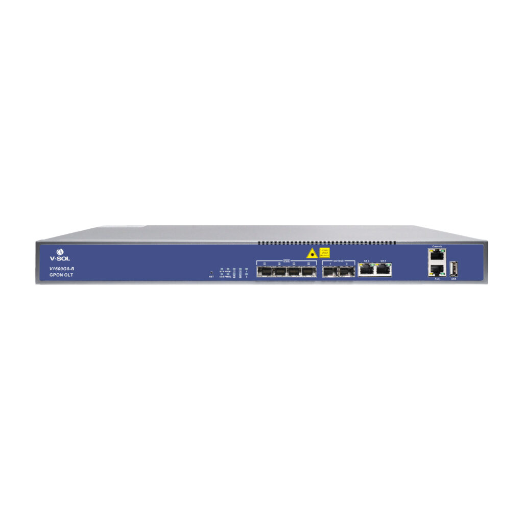 V-Sol V1600G0-B 4 Port GPON Optical Line Terminal - Image 1