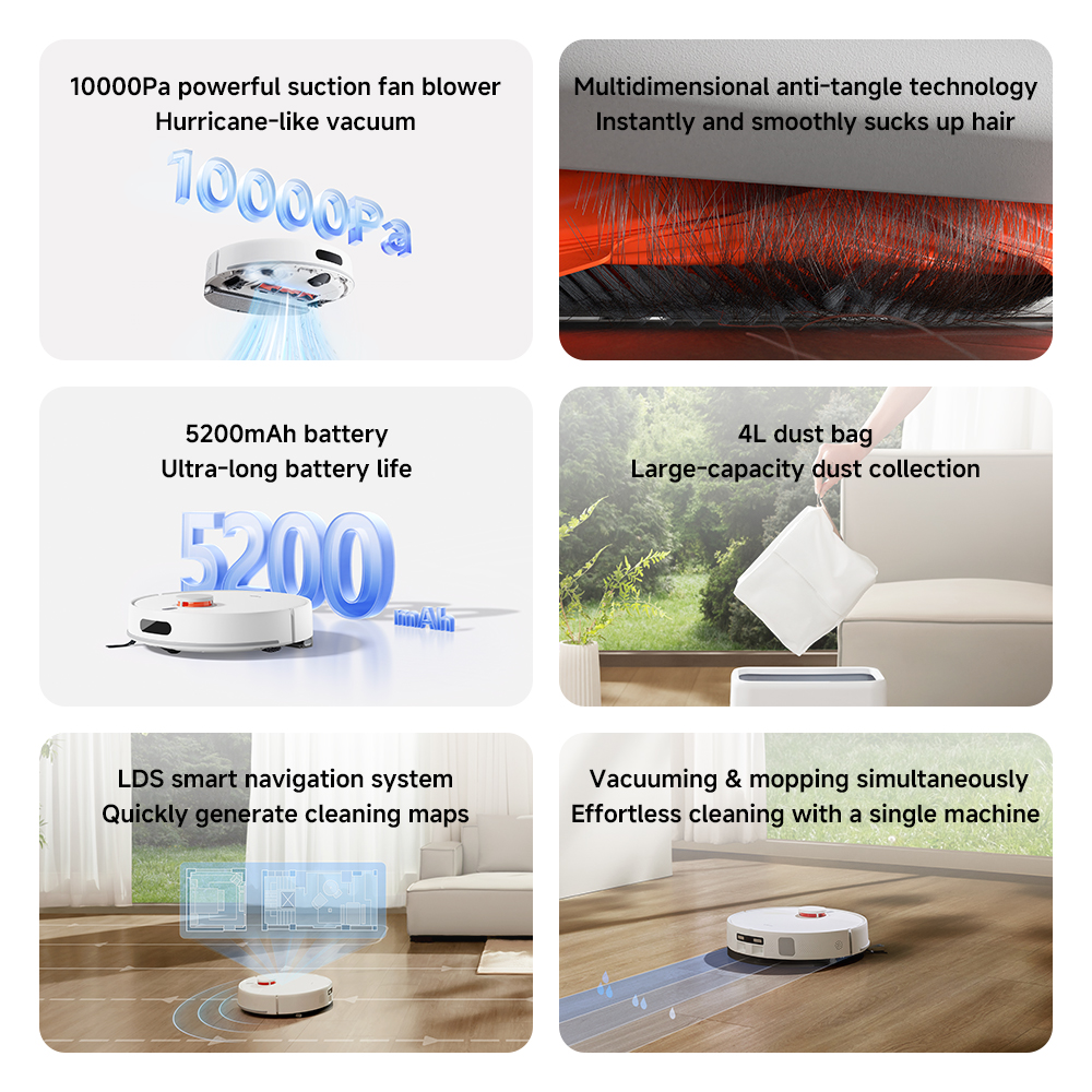 Xiaomi Robot Vacuum Cleaner H40 9