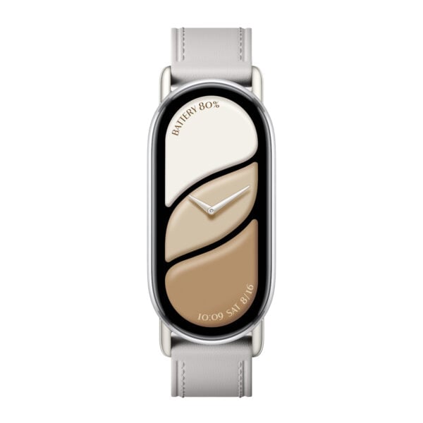 Xiaomi Smart Band 10 Leather Strap - Grey