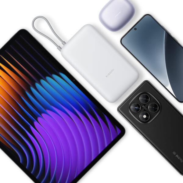 Xiaomi Power Bank 20000mAh (Integrated Cable) - Light Grey - Syntech