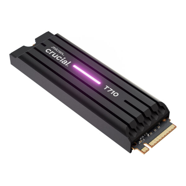 Crucial T710 2TB M.2 NVMe Gen5 NAND SSD with Heatsink - Syntech