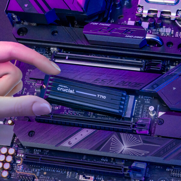 Crucial T710 2TB M.2 NVMe Gen5 NAND SSD with Heatsink - Syntech