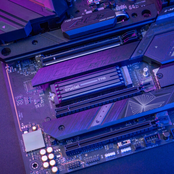 Crucial T710 2TB M.2 NVMe Gen5 NAND SSD with Heatsink - Syntech