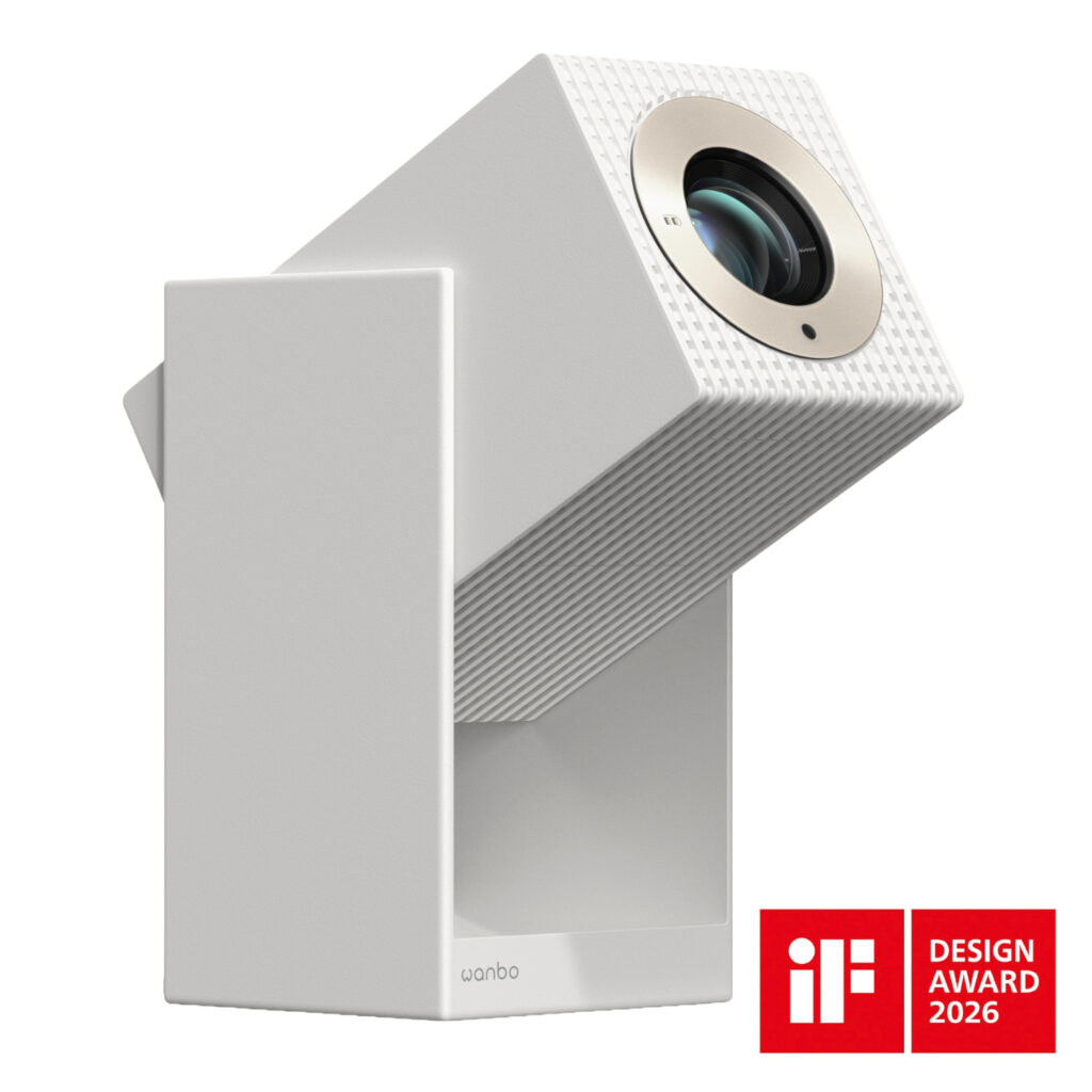 Wanbo Cube 2 Pro – 1080P 500ANSI Android 11 Smart Home Theatre Projector – White - Image 4