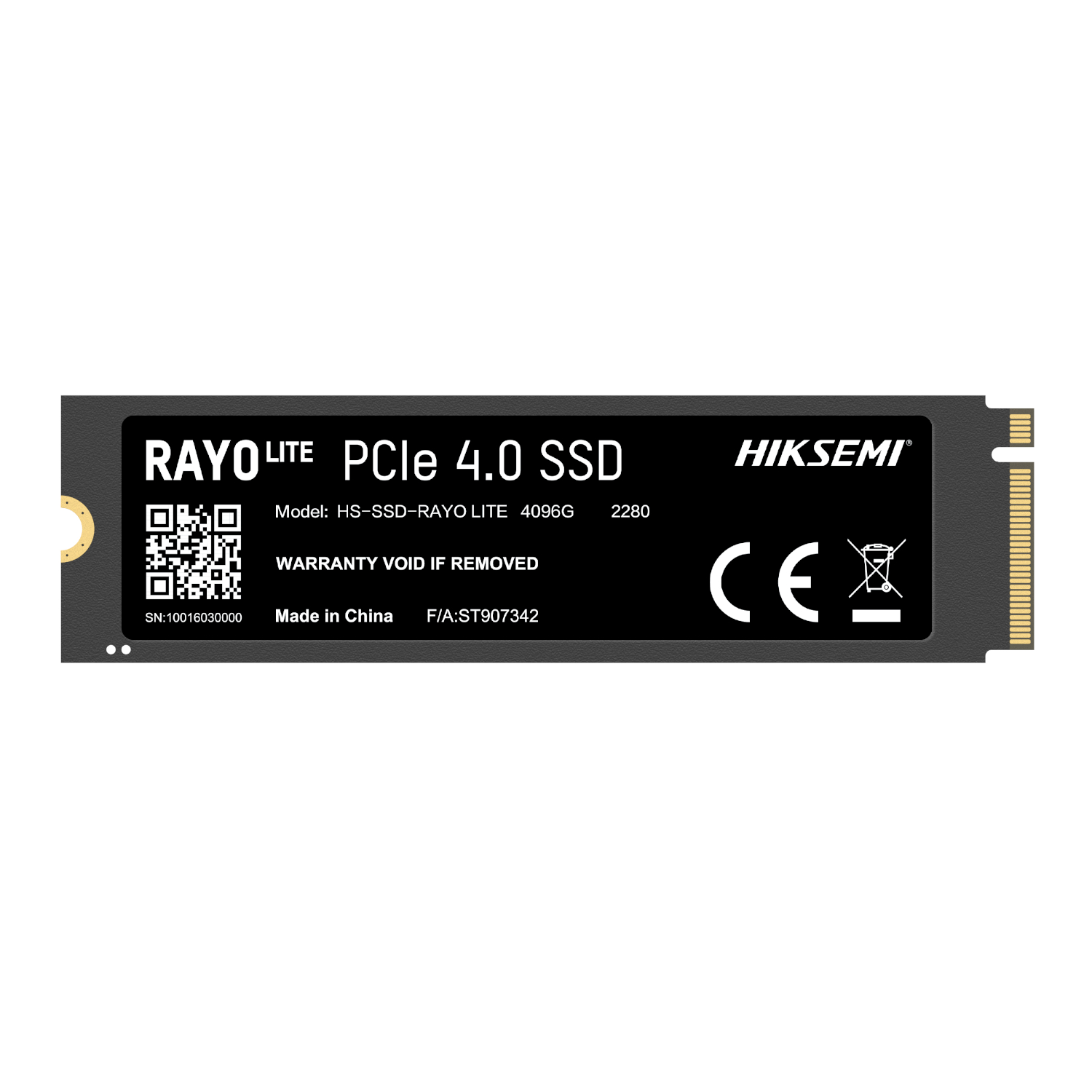 Hiksemi Rayo Lite 4TB Gen4 M.2 NVMe 3D NAND SSD 3