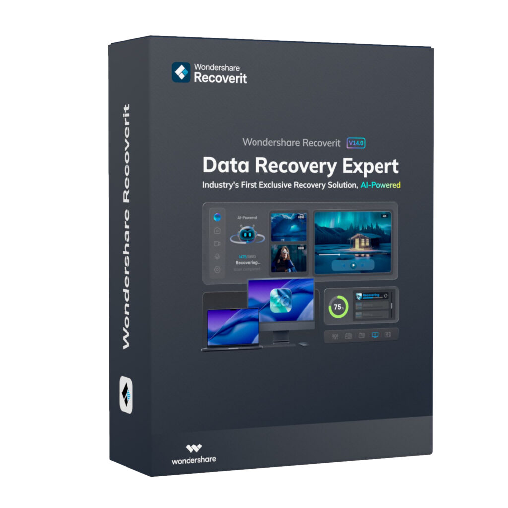 Wondershare Recoverit Data Recovery Expert for MacOS Individual (Digital Annual License) - Image 1