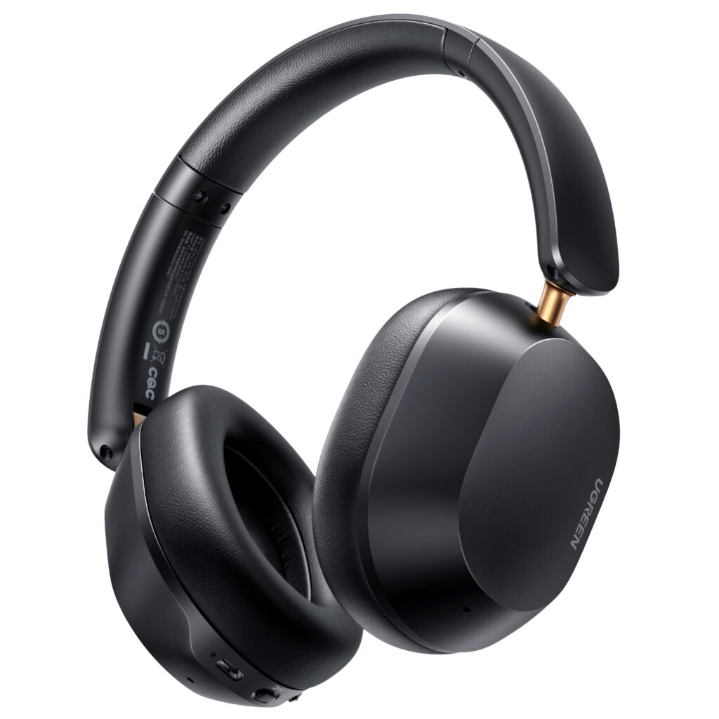 UGREEN HiTune Max 5C Hybrid ANC Headphones – Black - Image 1