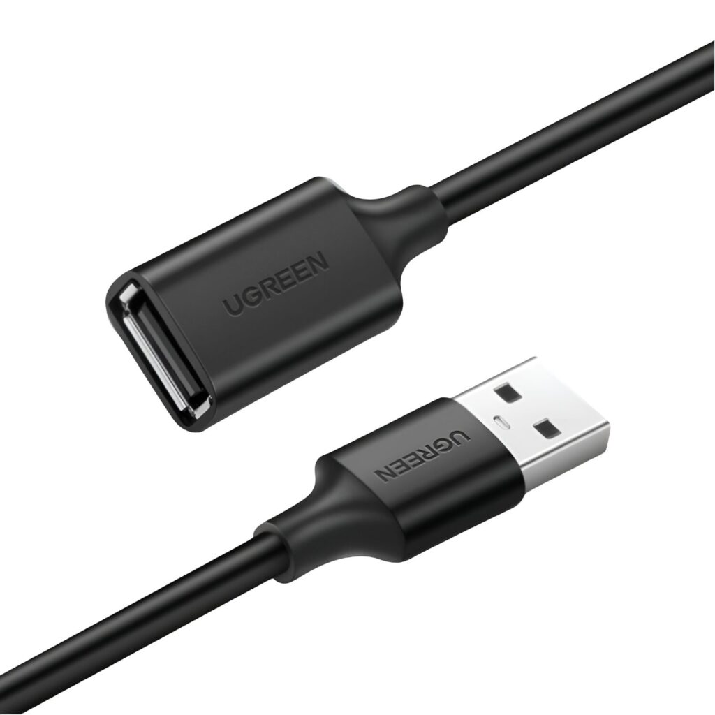 UGREEN USB 2.0 Extension Cable – A Male to Female, 480Mbps Data Transfer – 2M - Image 1