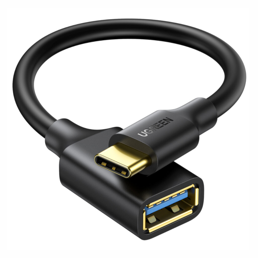 UGREEN Type-C to USB-A Adapter (Male to Female, 15cm)– Black - Image 6
