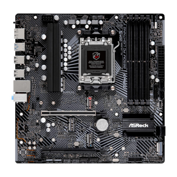 ASRock B650M PG Lightning AMD AM5 Micro ATX Motherboard - Syntech