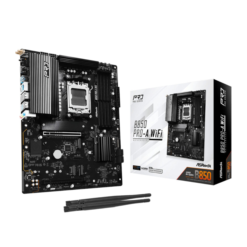 ASRock B850 Pro-A Wi-Fi AM5 ATX Motherboard - Image 4