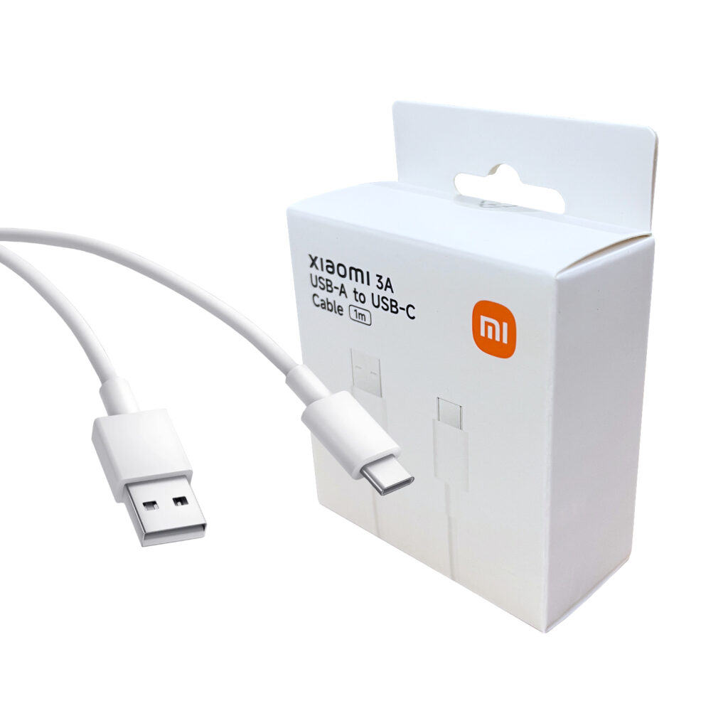 Xiaomi 3A USB-A to USB Type-C Cable 1M - White - Image 3