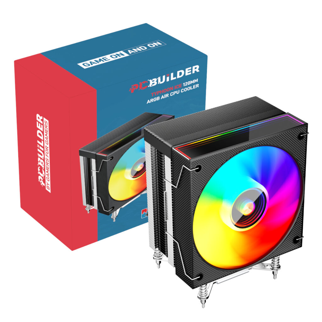 PCBUILDER CPU FAN TYPHOON ICE 120MM ARGB - Image 1