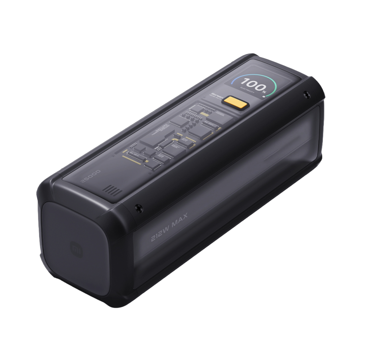 スマホアクセサリー Xiaomi HyperCharge Power Bank 25000 Xiaomi 212W Fast Charge Power Bank 25000mAh – Black - Syntech