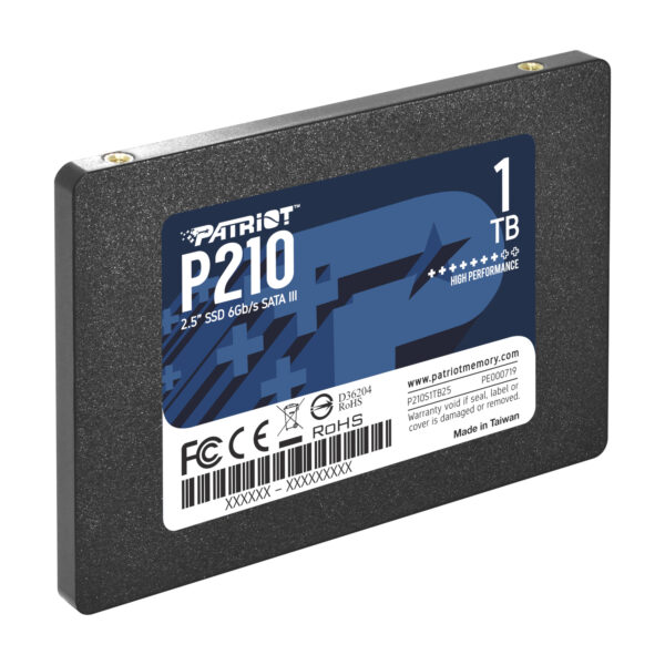 Patriot P210 1TB 2.5 Inch SATAIII SSD - Syntech