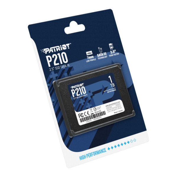 Patriot P210 1TB 2.5 Inch SATAIII SSD - Syntech