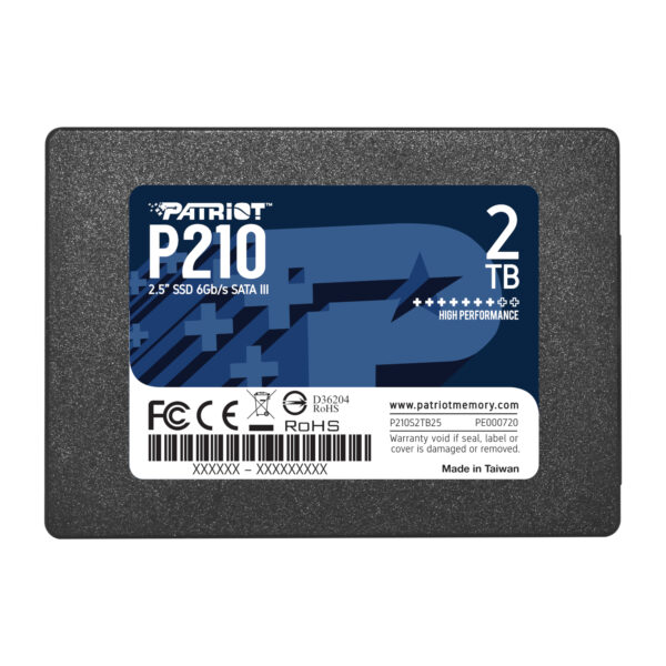 PATRIOT P210 2TB SSD 2.5インチ Patriot P210 2TB 2.5 Inch SATAIII SSD - Syntech