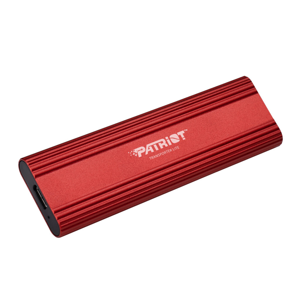 Patriot Transporter Lite 2TB USB3.2 Type-C External Portable SSD - Red - Image 3
