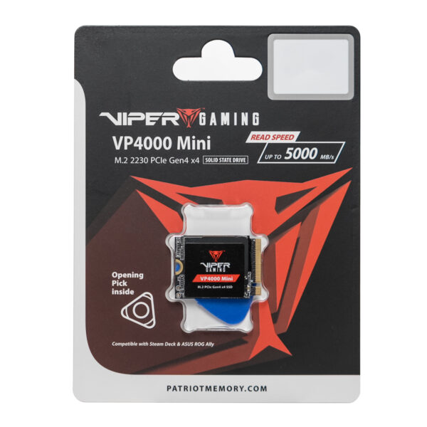 Patriot Viper VP4000 Mini 1TB M.2 2230 PCIe Gen4x4 SSD - Syntech