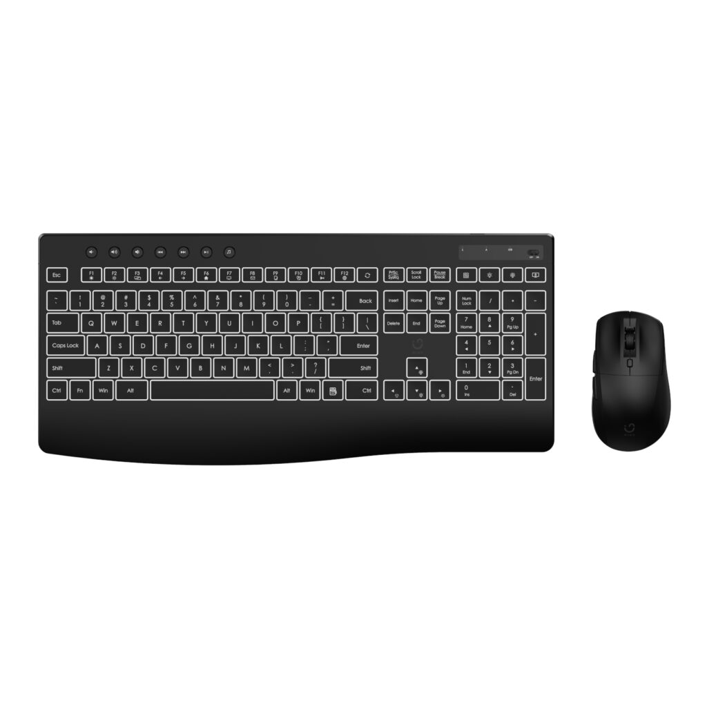 WINX DO Business Backlit Wireless Keyboard and Mouse Combo - Image 3