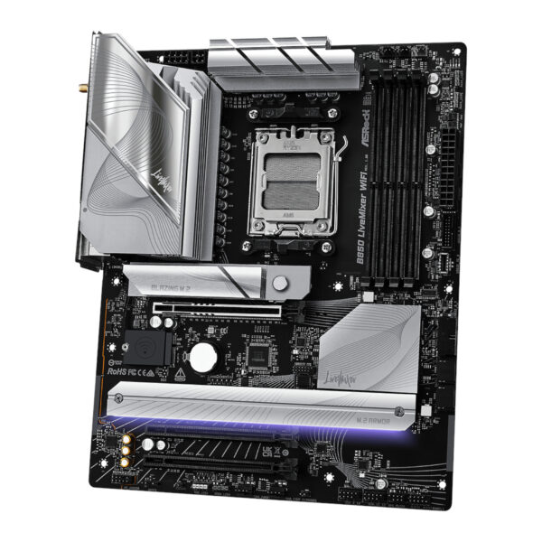 ASRock B850 LiveMixer WiFi マザーボード ASRock B850 LiveMixer WiFi AM5 ATX Gaming Motherboard - Syntech