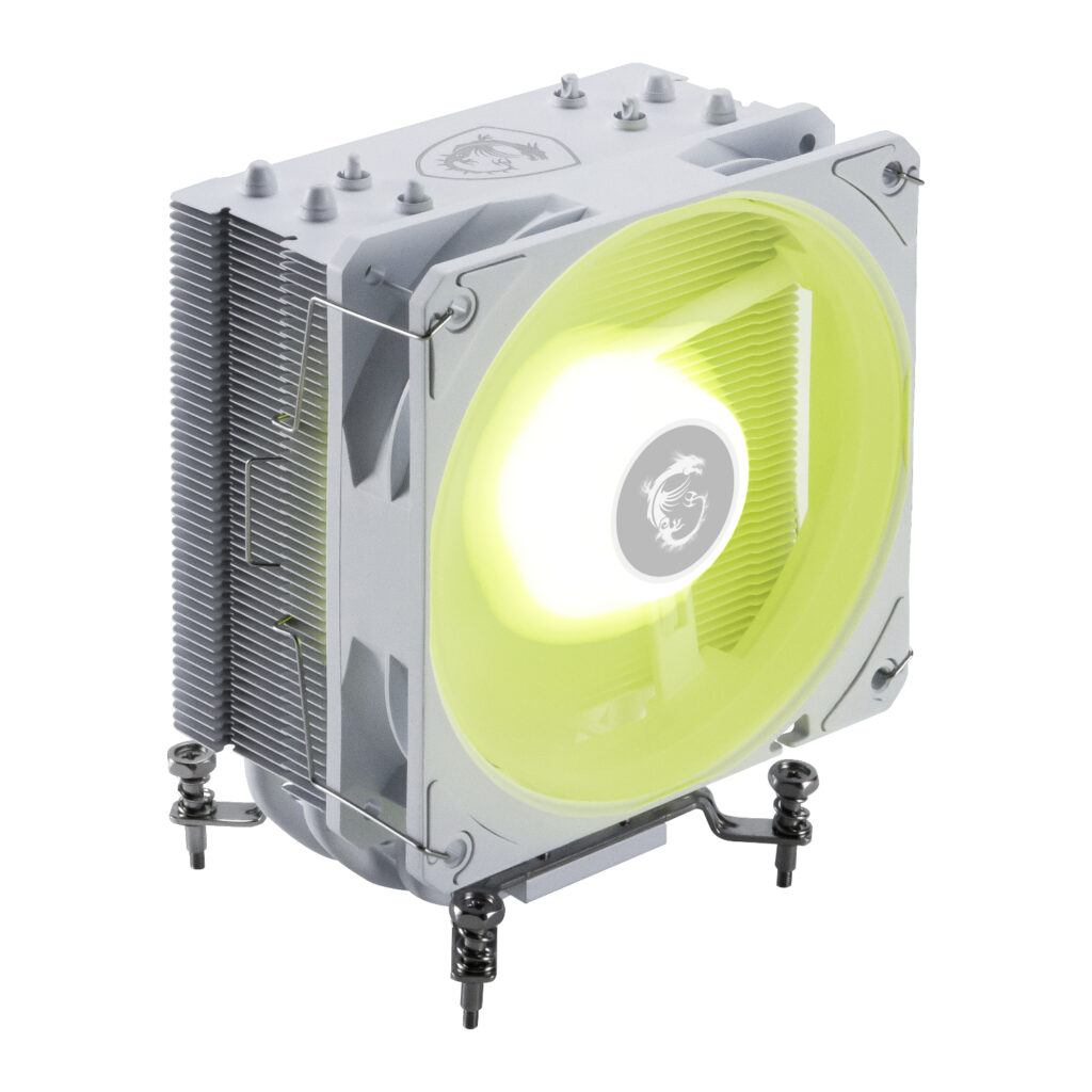 MSI MAG Corefrozr AA13 120mm CPU Air Cooler - White - Image 2