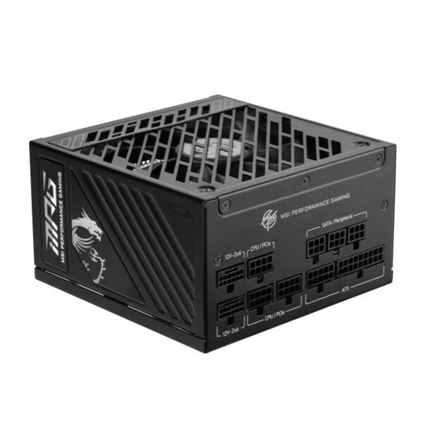 MSI MPG A1000GS PCIe 5 80 PLUS Gold Modular Power Supply