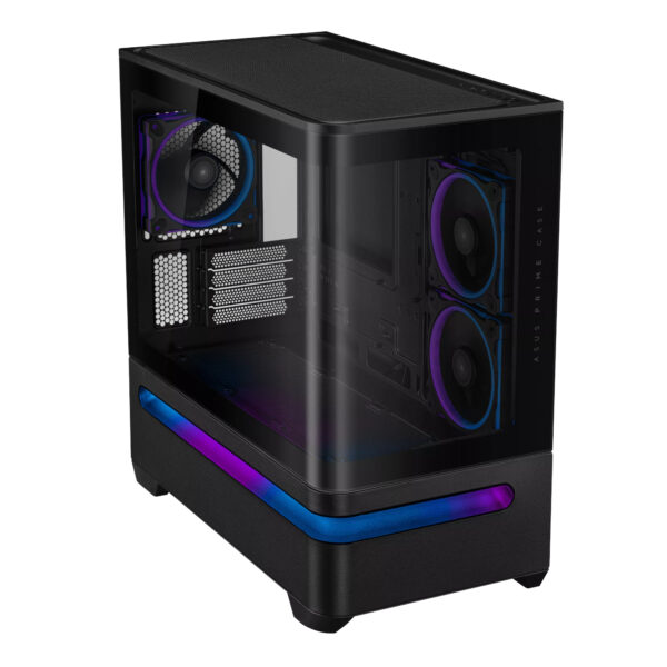 Asus Prime AP202 ARGB Curved Tempered Glass Micro-ATX Chassis