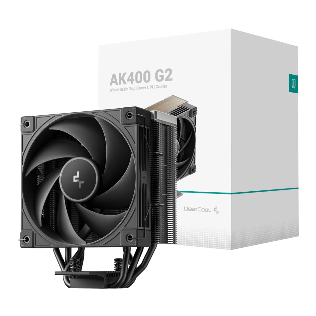 DeepCool AK400 G2 Dark 120mm CPU Air Cooler - Black - Image 3