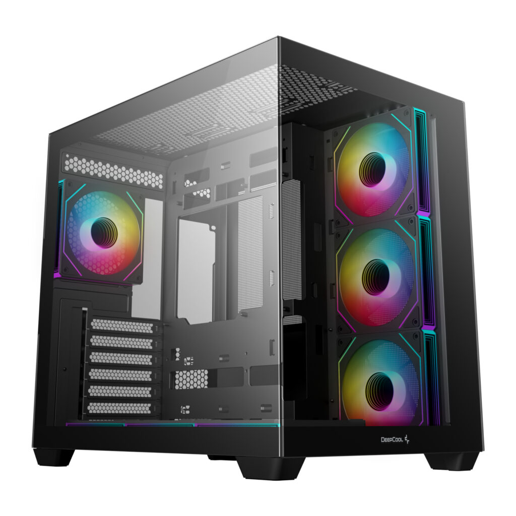 DeepCool CG530 7F ARGB ATX Gaming Chassis - Black - Image 5